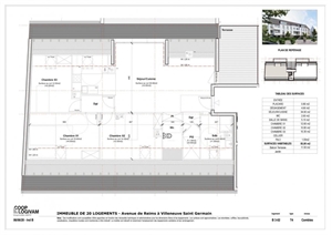 appartement à la vente -   02200  SOISSONS, surface 83 m2 vente appartement - APR656513